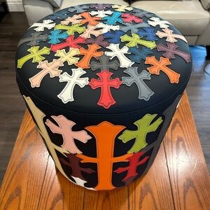 Chrome Hearts Stool Multicolor